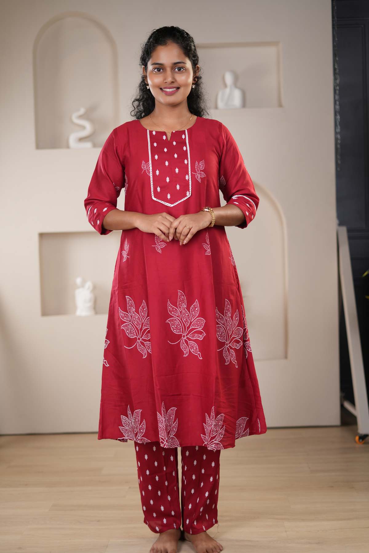 Rayon Co-ord Set – LB003