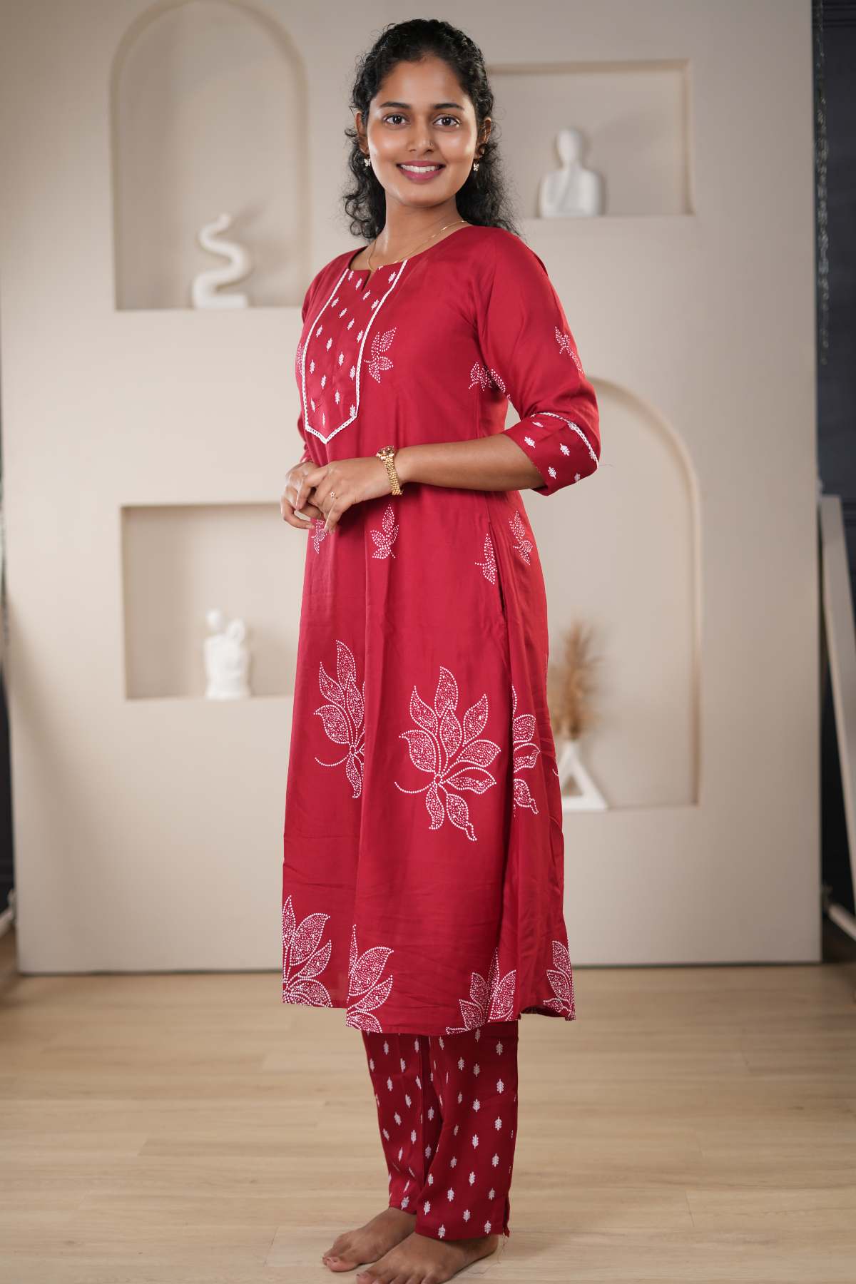 Rayon Co-ord Set – LB003